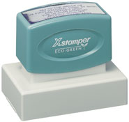 N16 - Message Stamp<br>1-1/2" x 2-1/2" 