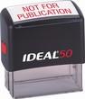 Ideal 50 Self-Inking Address Stamp