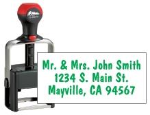 <font color=#ff0000>Heavy Duty Self-Inking Stamp</font color>