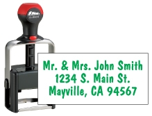 <font color=#ff0000>Heavy Duty Self-Inking Stamp</font color>