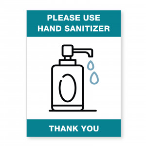 PMHANDSAN - SAFETY AWARENESS SIGN HAND SANITIZER