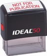 50A - Ideal 50 Self-Inking Address Stamp