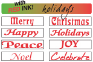 HOLIDAYS SET - SMALL