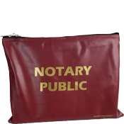 Large Notary Supplies Bag<br>(Burgundy)