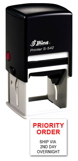 S-542 Two Color Stamp 7C