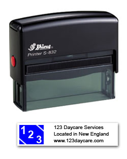 S-832 Two Color Stamp 7B